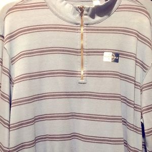 Mens Chaps Big&Tall Reversible 1/4 Zip w/Tags 2XLT